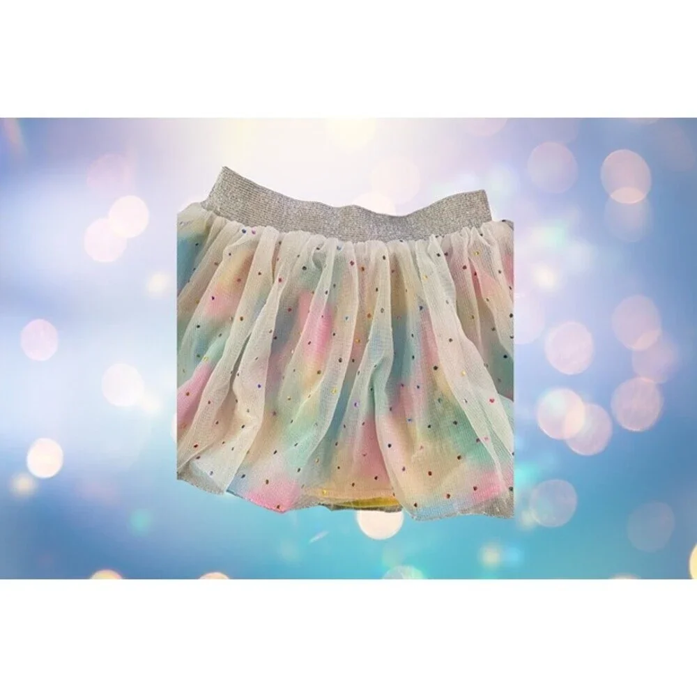 Wonder Nation Colorful Reversible Skirt
